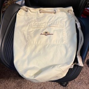 Tommy Bahama cinch bag yellow